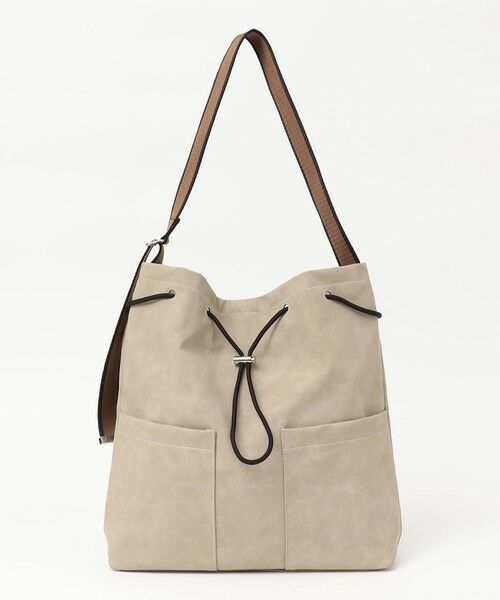 SHIPS / シップス トートバッグ | 《予約》quaranciel: ポケット ラインベルト ワンハンドル トート バッグ（A4対応） | 詳細17