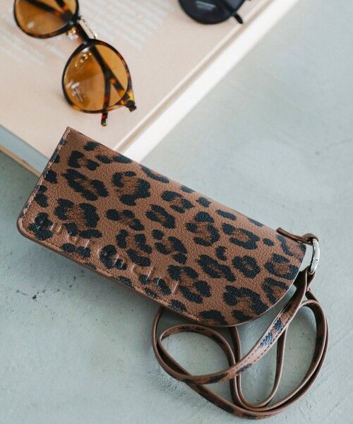 SHIPS / シップス サングラス・メガネ | 《予約》quaranciel: ラウンド サングラス（レオパード ケース チャーム付き） | 詳細1