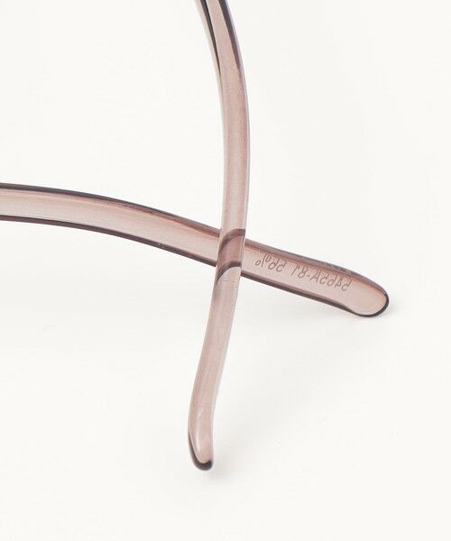 SHIPS / シップス サングラス・メガネ | 《予約》quaranciel: ラウンド サングラス（レオパード ケース チャーム付き） | 詳細8