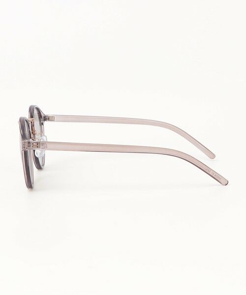 SHIPS / シップス サングラス・メガネ | 《予約》quaranciel: ラウンド サングラス（レオパード ケース チャーム付き） | 詳細5