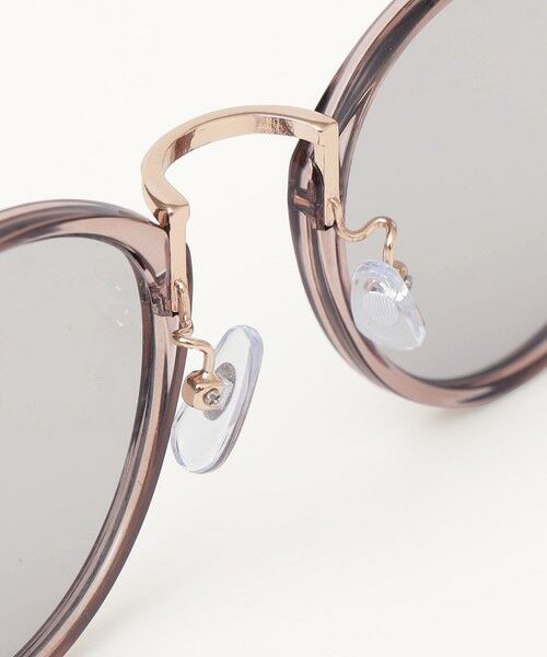 SHIPS / シップス サングラス・メガネ | 《予約》quaranciel: ラウンド サングラス（レオパード ケース チャーム付き） | 詳細7