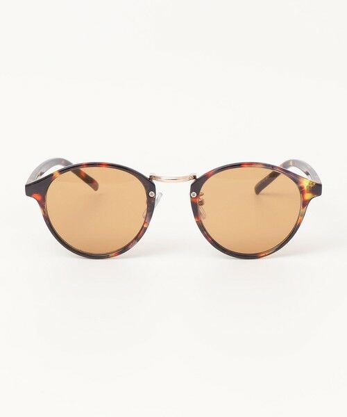SHIPS / シップス サングラス・メガネ | 《予約》quaranciel: ラウンド サングラス（レオパード ケース チャーム付き） | 詳細17