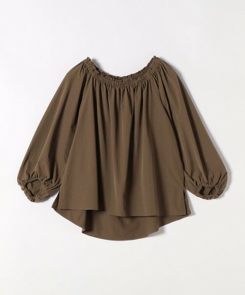SHIPS / シップス シャツ・ブラウス | 《予約》quaranciel:〈接触冷感/UVカット/撥水加工〉ギャザー オフショル ラッシュガード ブラウス | 詳細25