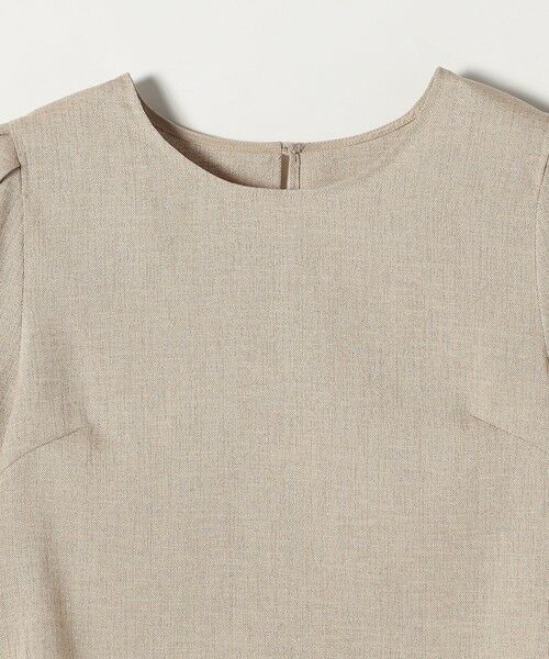 SHIPS / シップス シャツ・ブラウス | 《予約》quaranciel:〈洗濯機可能〉リネンライク パフスリーブ クルーネック ブラウス | 詳細17