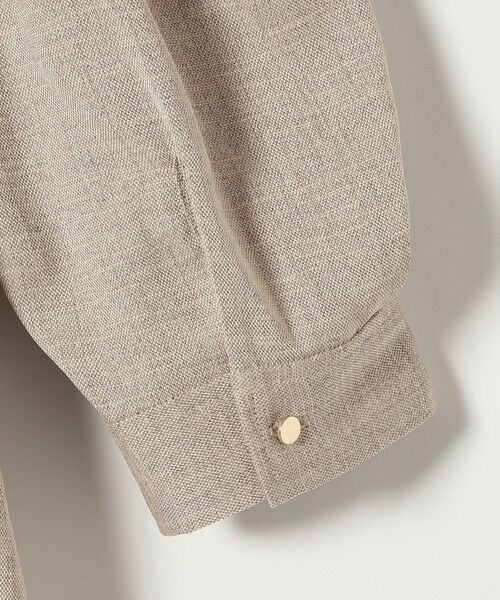 SHIPS / シップス シャツ・ブラウス | 《予約》quaranciel:〈洗濯機可能〉リネンライク パフスリーブ クルーネック ブラウス | 詳細20