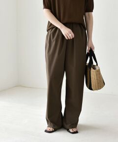 SHIPS / シップス その他パンツ | 《予約》quaranciel:〈接触冷感/UVカット/撥水加工〉ラッシュガード ギャザー ワイド イージー パンツ