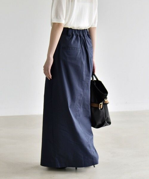 SHIPS / シップス ロング・マキシ丈スカート | 《予約》quaranciel:〈洗濯機可能〉フロントボタン Iライン タイト スカート | 詳細19