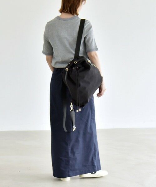 SHIPS / シップス ロング・マキシ丈スカート | 《予約》quaranciel:〈洗濯機可能〉フロントボタン Iライン タイト スカート | 詳細21