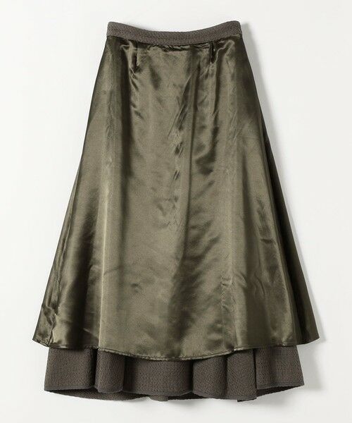 SHIPS / シップス ミニ・ひざ丈スカート | 《予約》quaranciel:〈手洗い可能〉コットン 刺繍 パイピング フレア スカート | 詳細13