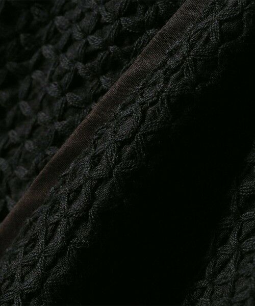 SHIPS / シップス ミニ・ひざ丈スカート | 《予約》quaranciel:〈手洗い可能〉コットン 刺繍 パイピング フレア スカート | 詳細25