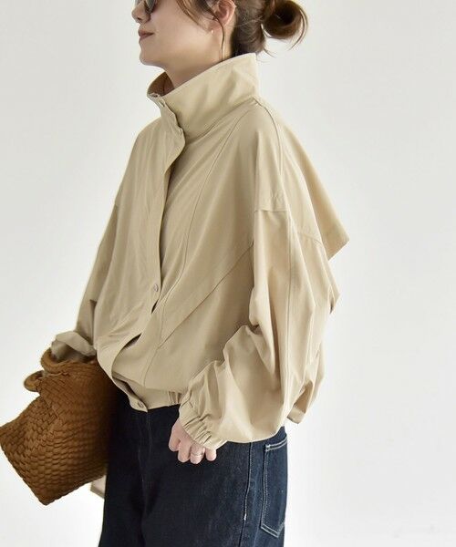 SHIPS / シップス ブルゾン | 《予約》quaranciel:〈接触冷感/UVカット/撥水〉マルチファンクション ライト ブルゾン | 詳細10