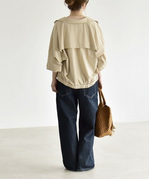 SHIPS / シップス ブルゾン | 《予約》quaranciel:〈接触冷感/UVカット/撥水〉マルチファンクション ライト ブルゾン | 詳細2