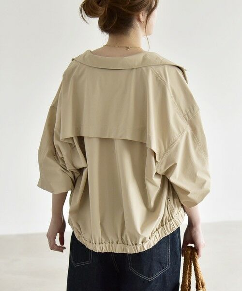 SHIPS / シップス ブルゾン | 《予約》quaranciel:〈接触冷感/UVカット/撥水〉マルチファンクション ライト ブルゾン | 詳細7