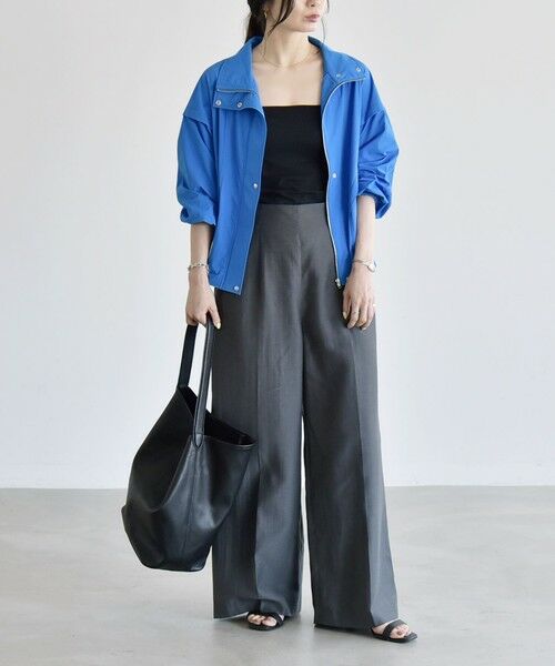 SHIPS / シップス ブルゾン | 《予約》quaranciel:〈接触冷感/UVカット/撥水〉マルチファンクション ライト ブルゾン | 詳細12