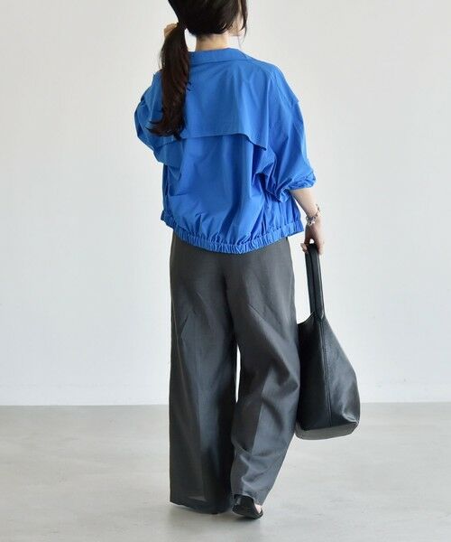 SHIPS / シップス ブルゾン | 《予約》quaranciel:〈接触冷感/UVカット/撥水〉マルチファンクション ライト ブルゾン | 詳細13