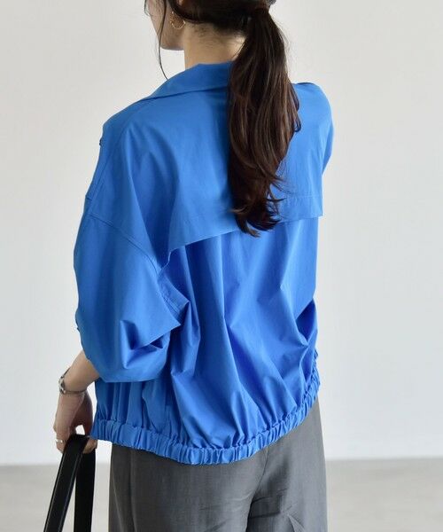 SHIPS / シップス ブルゾン | 《予約》quaranciel:〈接触冷感/UVカット/撥水〉マルチファンクション ライト ブルゾン | 詳細16