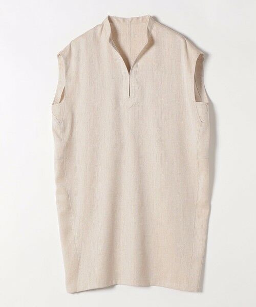 SHIPS / シップス ロング・マキシ丈ワンピース | 《予約》quaranciel:〈洗濯機可能〉スキッパー ワンピース＆イージー ワイドパンツ セットアップ | 詳細12