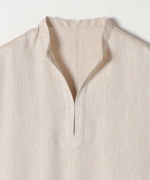 SHIPS / シップス ロング・マキシ丈ワンピース | 《予約》quaranciel:〈洗濯機可能〉スキッパー ワンピース＆イージー ワイドパンツ セットアップ | 詳細14