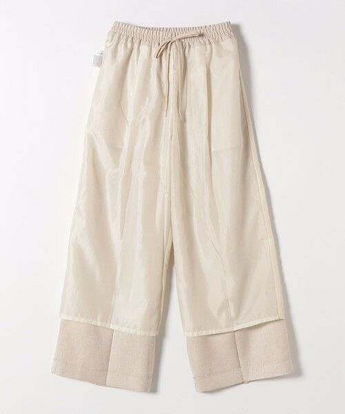 SHIPS / シップス ロング・マキシ丈ワンピース | 《予約》quaranciel:〈洗濯機可能〉スキッパー ワンピース＆イージー ワイドパンツ セットアップ | 詳細26