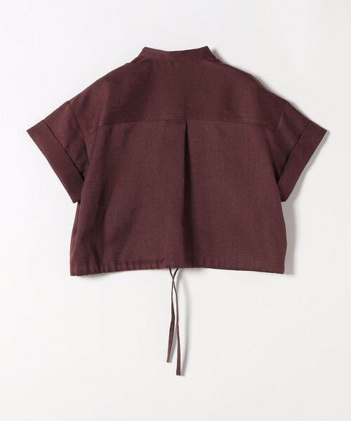 SHIPS / シップス ロング・マキシ丈ワンピース | 《予約》quaranciel:〈洗濯機可能〉ポケットドロスト シャツ＆イージー ワイドパンツ セットアップ | 詳細20