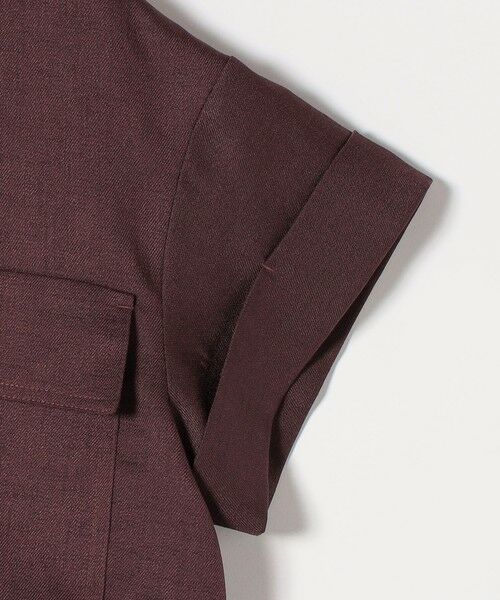 SHIPS / シップス ロング・マキシ丈ワンピース | 《予約》quaranciel:〈洗濯機可能〉ポケットドロスト シャツ＆イージー ワイドパンツ セットアップ | 詳細22