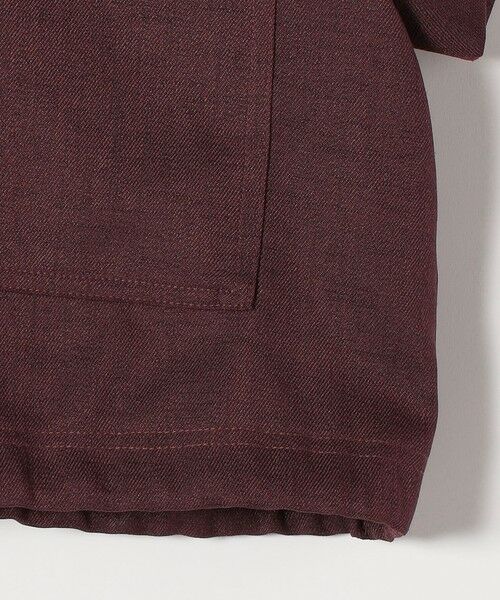 SHIPS / シップス ロング・マキシ丈ワンピース | 《予約》quaranciel:〈洗濯機可能〉ポケットドロスト シャツ＆イージー ワイドパンツ セットアップ | 詳細23