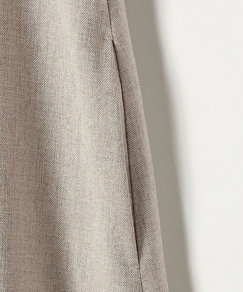 SHIPS / シップス ロング・マキシ丈ワンピース | 《予約》quaranciel:〈洗濯機可能〉リネンライク Aライン クルーネック ロング ワンピース | 詳細21