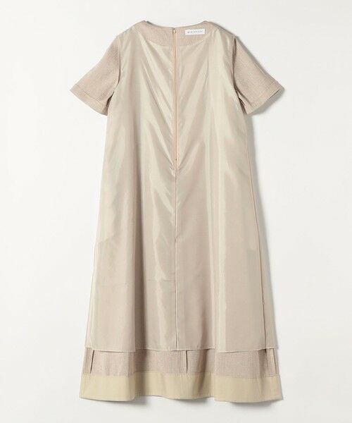 SHIPS / シップス ロング・マキシ丈ワンピース | 《予約》quaranciel:〈洗濯機可能〉リネンライク Aライン クルーネック ロング ワンピース | 詳細24