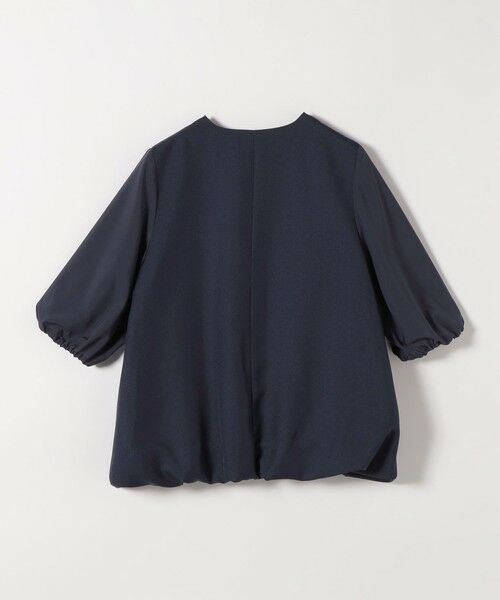 SHIPS / シップス ロング・マキシ丈ワンピース | 《予約》quaranciel:〈洗濯機可能〉Vネック 6分袖 ブラウス & Iライン スカート セットアップ | 詳細19