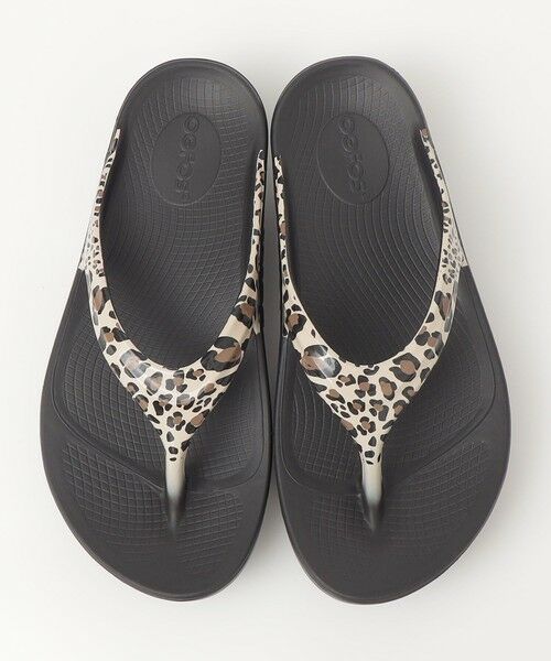 SHIPS / シップス サンダル | OOFOS: OOlala Limited レオパード トング サンダル | 詳細4