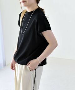 SHIPS / シップス ニット・セーター | 《予約》quaranciel:〈手洗い可能〉ドロスト フレンチスリーブ シアー ニット プルオーバー