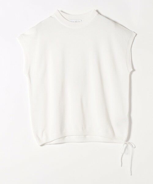 SHIPS / シップス ニット・セーター | 《予約》quaranciel:〈手洗い可能〉ドロスト フレンチスリーブ シアー ニット プルオーバー | 詳細9