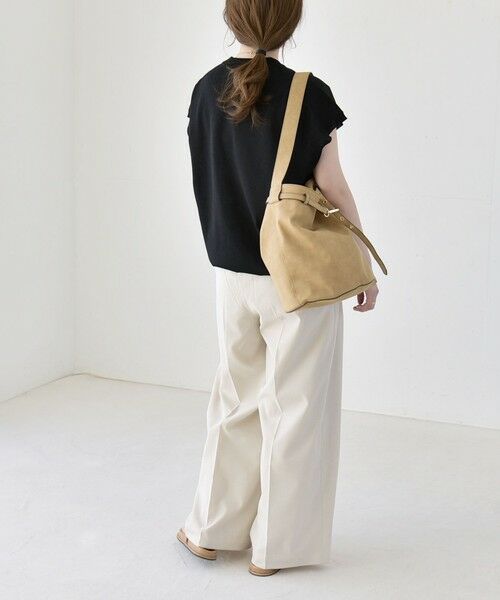 SHIPS / シップス ニット・セーター | 《予約》quaranciel:〈手洗い可能〉ドロスト フレンチスリーブ シアー ニット プルオーバー | 詳細12