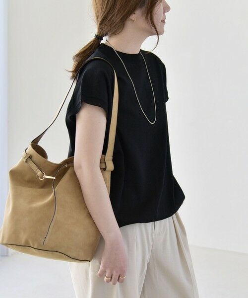 SHIPS / シップス ニット・セーター | 《予約》quaranciel:〈手洗い可能〉ドロスト フレンチスリーブ シアー ニット プルオーバー | 詳細15