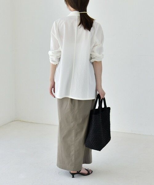 SHIPS / シップス セットアップ | 《予約》quaranciel:〈手洗い可能〉シアー カラミ テーラード ダブル ジャケット | 詳細2