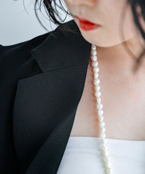 SHIPS / シップス ネックレス・ペンダント・チョーカー | 《予約》quaranciel: 淡水 パール ロング ネックレス | 詳細1