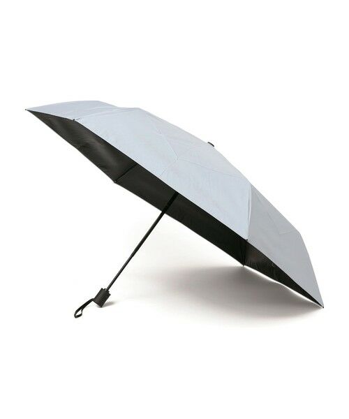 SHIPS / シップス 傘 | Amvel:〈晴雨兼用/紫外線カット/遮光〉VERYKAL HEATBLOCK プリーツ 自動開閉 折りたたみ傘（ライトグレー）