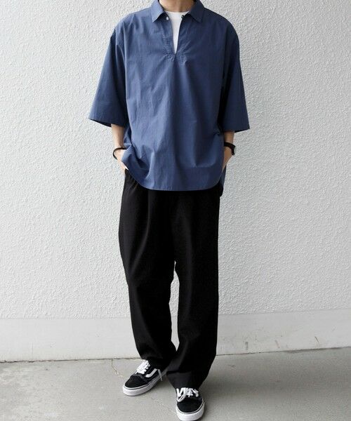 SHIPS / シップス シャツ・ブラウス | SHIPS any:〈洗濯機可能〉ボイル スキッパー ハーフスリーブ プルオーバー シャツ◆ | 詳細20