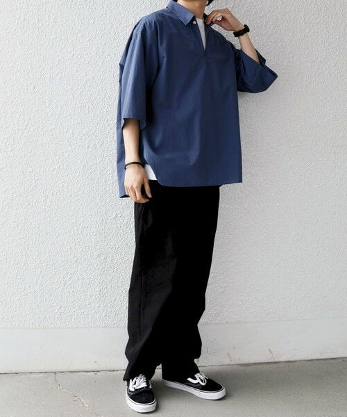 SHIPS / シップス シャツ・ブラウス | SHIPS any:〈洗濯機可能〉ボイル スキッパー ハーフスリーブ プルオーバー シャツ◆ | 詳細21