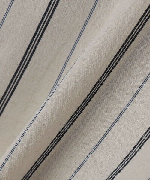 SHIPS / シップス シャツ・ブラウス | SHIPS any:〈洗濯機可能〉コットン/リネン ストライプ バンド スキッパー ハーフスリーブ シャツ 26SS◆ | 詳細7