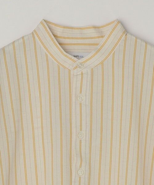 SHIPS / シップス シャツ・ブラウス | SHIPS any:〈洗濯機可能〉コットン/リネン ストライプ バンド スキッパー ハーフスリーブ シャツ 26SS◆ | 詳細21