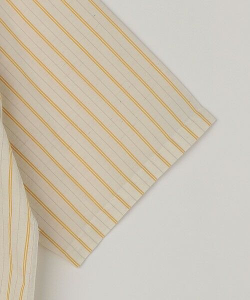 SHIPS / シップス シャツ・ブラウス | SHIPS any:〈洗濯機可能〉コットン/リネン ストライプ バンド スキッパー ハーフスリーブ シャツ 26SS◆ | 詳細23