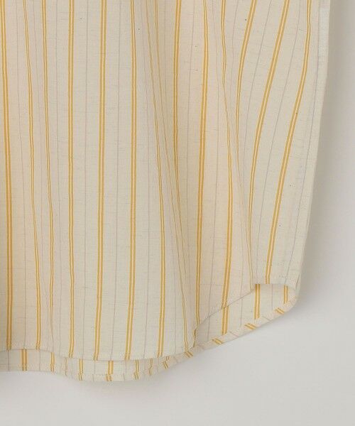 SHIPS / シップス シャツ・ブラウス | SHIPS any:〈洗濯機可能〉コットン/リネン ストライプ バンド スキッパー ハーフスリーブ シャツ 26SS◆ | 詳細24