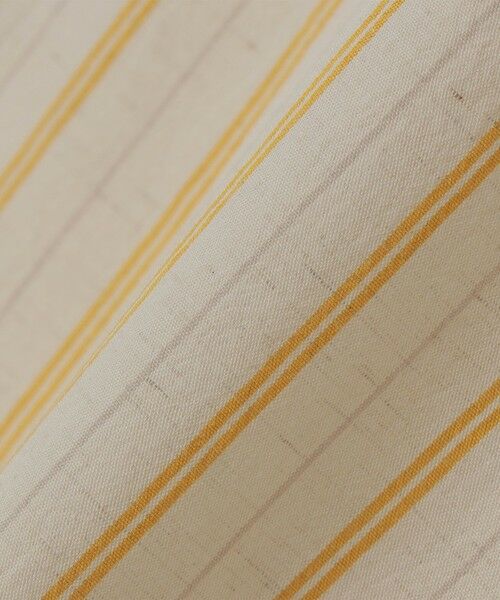 SHIPS / シップス シャツ・ブラウス | SHIPS any:〈洗濯機可能〉コットン/リネン ストライプ バンド スキッパー ハーフスリーブ シャツ 26SS◆ | 詳細26