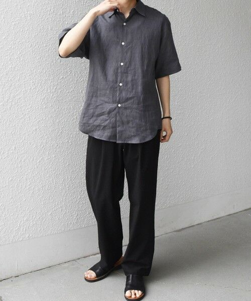 SHIPS / シップス シャツ・ブラウス | SHIPS any:〈洗濯機可能〉NOVELTEX リネン レギュラーカラー シャツ◆ | 詳細1