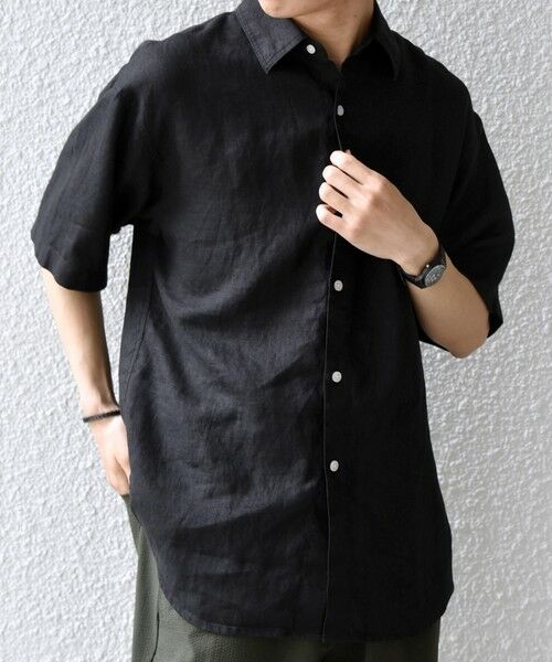 SHIPS / シップス シャツ・ブラウス | SHIPS any:〈洗濯機可能〉NOVELTEX リネン レギュラーカラー シャツ◆ | 詳細11