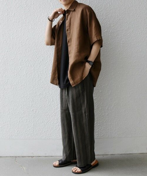 SHIPS / シップス シャツ・ブラウス | SHIPS any:〈洗濯機可能〉NOVELTEX リネン レギュラーカラー シャツ◆ | 詳細15