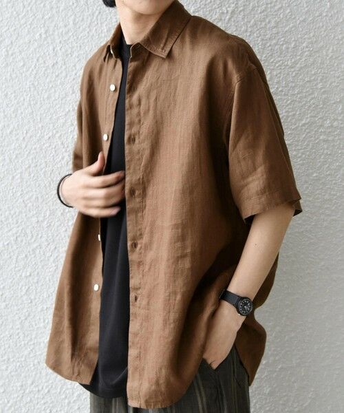 SHIPS / シップス シャツ・ブラウス | SHIPS any:〈洗濯機可能〉NOVELTEX リネン レギュラーカラー シャツ◆ | 詳細18