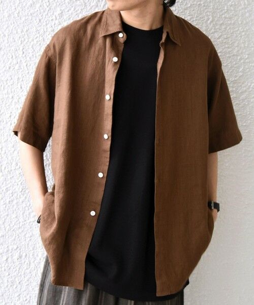 SHIPS / シップス シャツ・ブラウス | SHIPS any:〈洗濯機可能〉NOVELTEX リネン レギュラーカラー シャツ◆ | 詳細19