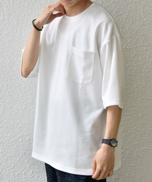 SHIPS / シップス Tシャツ | SHIPS any:〈接触冷感〉COOL TOUCH スムース リラックス ポケット Tシャツ 26SS◆ | 詳細4